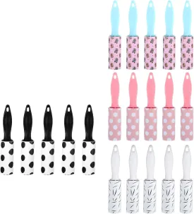 20 Pcs Bulk Mini Lint Roller for Pet Hair and Clothes Lint Roller Travel Size Removers Sticky Removing Tool for Travel, Gift Bags, Furniture, Car Seat