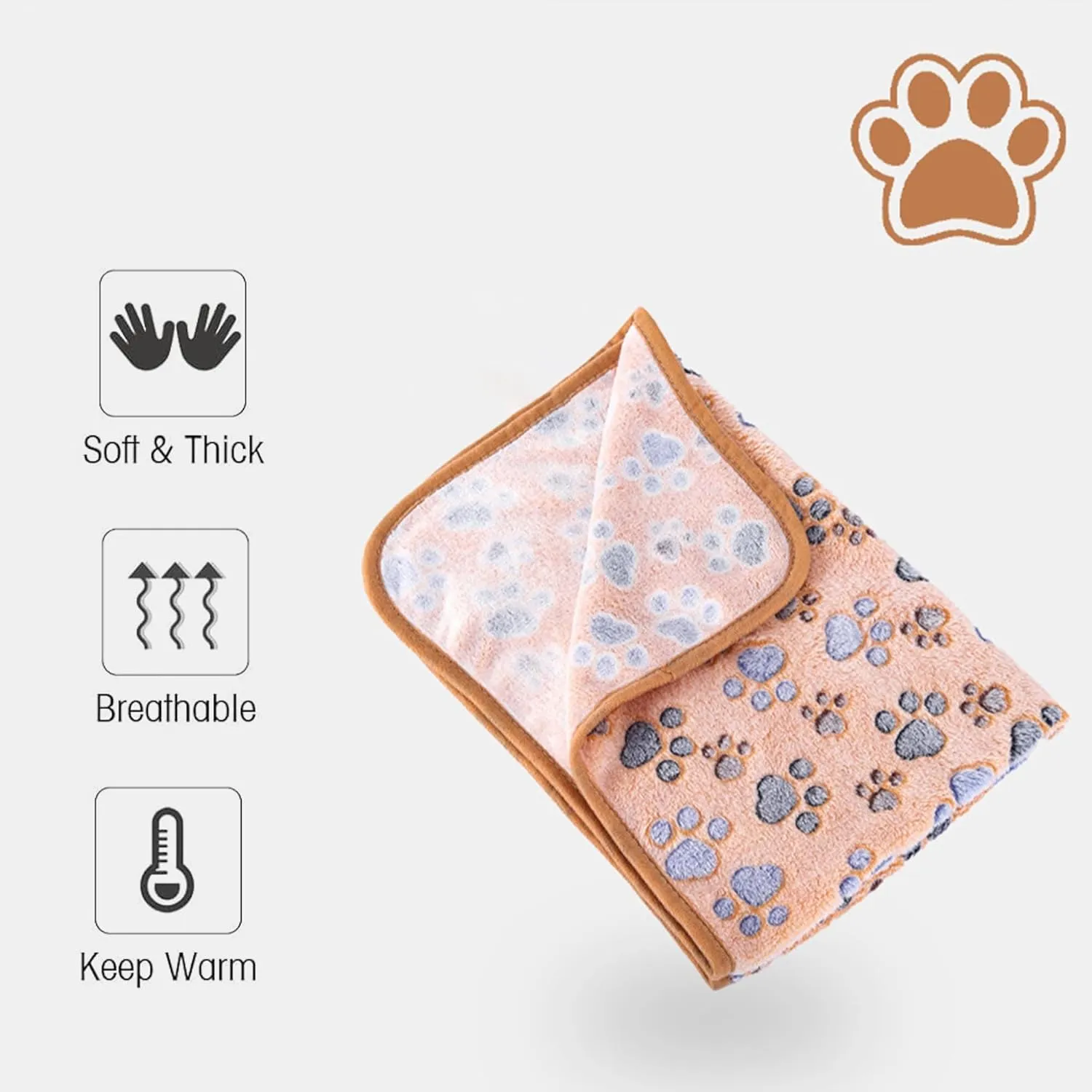 30x20.5 Guinea Pig Fleece Blankets 6 Pieces Waterproof & Washable Small Animal Cage Liners Sleep Mat Bedding Pad for Hamster Chinchilla Rabbit Hedgehog