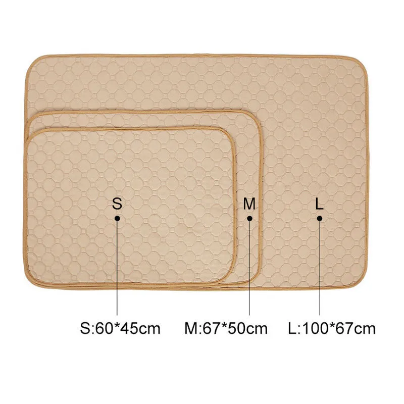 Anti-slip Washable Pet Pee Pad Mat
