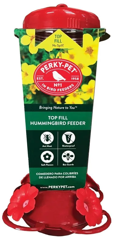 Birdfeeder Top Fill Plstc 24oz