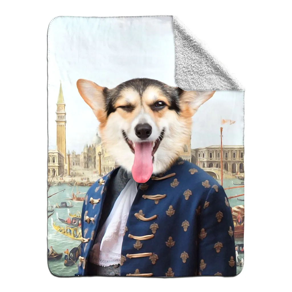 CANAL DESIRE - FLEECE SHERPA BLANKET