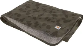 CARHARTT FIRM DUCK SHERPA-LINED CAMO THROW CH DUCK CAMO TARMAC P0000416