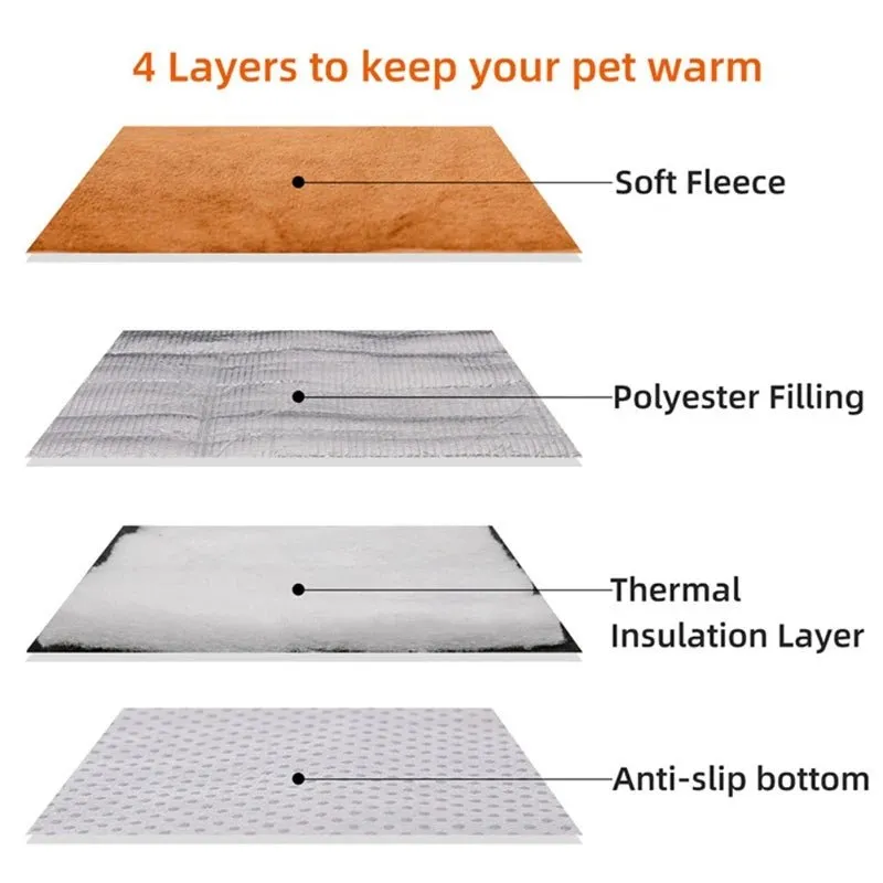 Dog Bed Self Heating Pet Pads: Keep Warm All Season