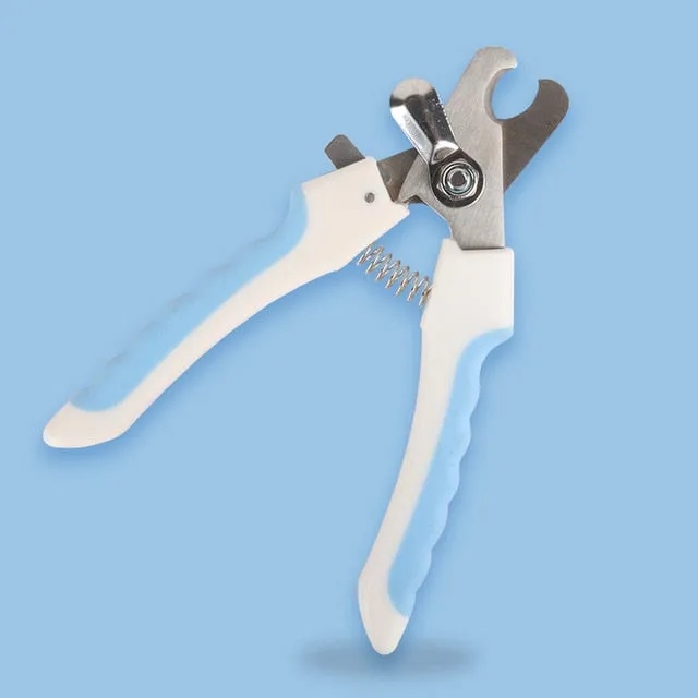 Dog Nail Clippers Large Breed - Easy to Use Dog Nail Trimmer and Toenail Clippers - Quick Sensor, Sharp Cuts and Safety Guard to Clip with Confidence