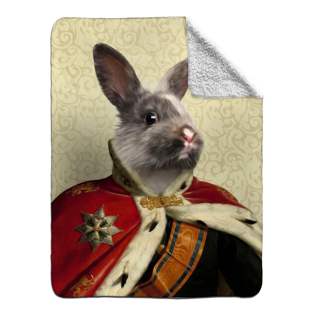 DUKE E. TOUT - FLEECE SHERPA BLANKET