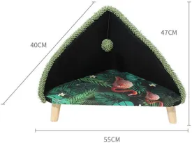 Flamingo Triangular Bed 55*40*H47Cm