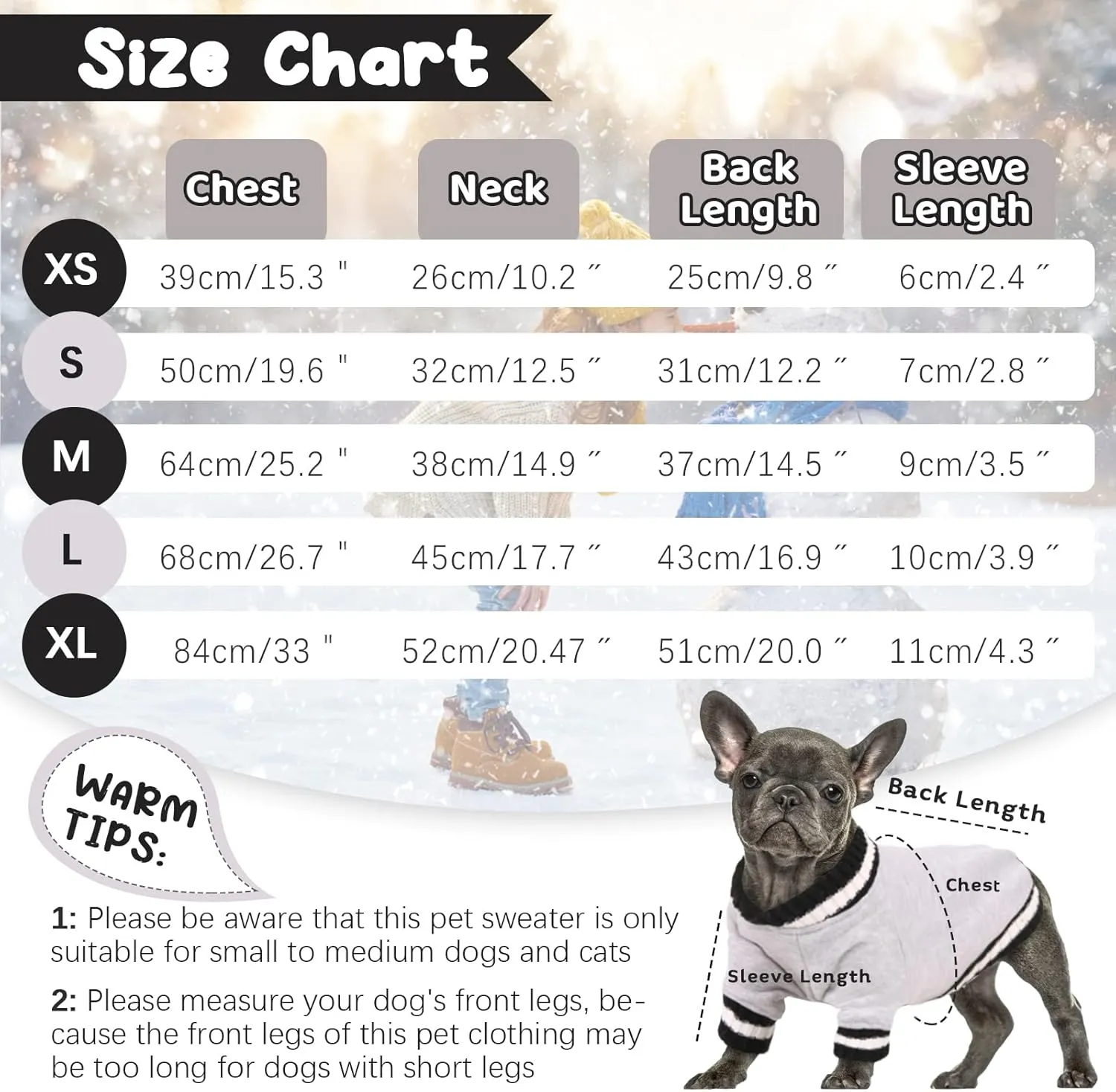 FUAMEY Dog Pullover SweatshirtDog Winter Sweaters Warm Dog Clothes Dog Vest Thick Puppy Pullover Soft Pet Fleece Sweater Cute Doggie Boy Girl Outfit for Small Medium Dogs Grey M