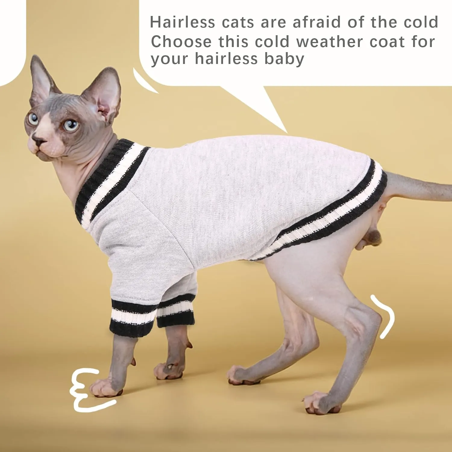 FUAMEY Dog Pullover SweatshirtDog Winter Sweaters Warm Dog Clothes Dog Vest Thick Puppy Pullover Soft Pet Fleece Sweater Cute Doggie Boy Girl Outfit for Small Medium Dogs Grey M