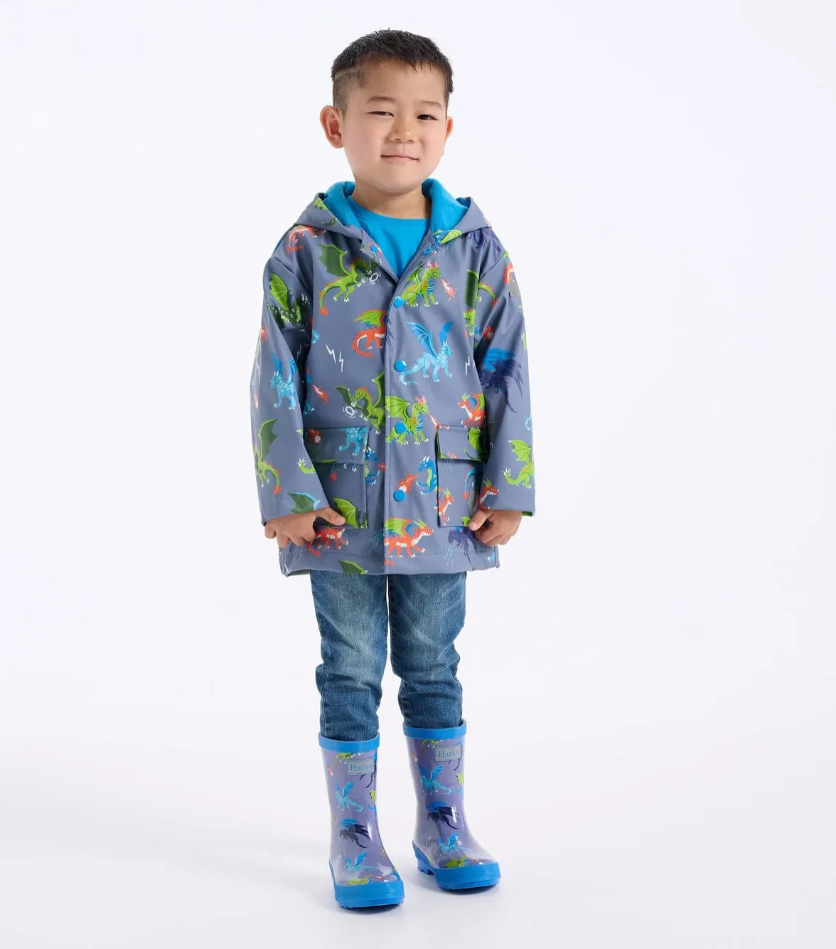 Hatley Dragon Realm Raincoat F23rdk1336