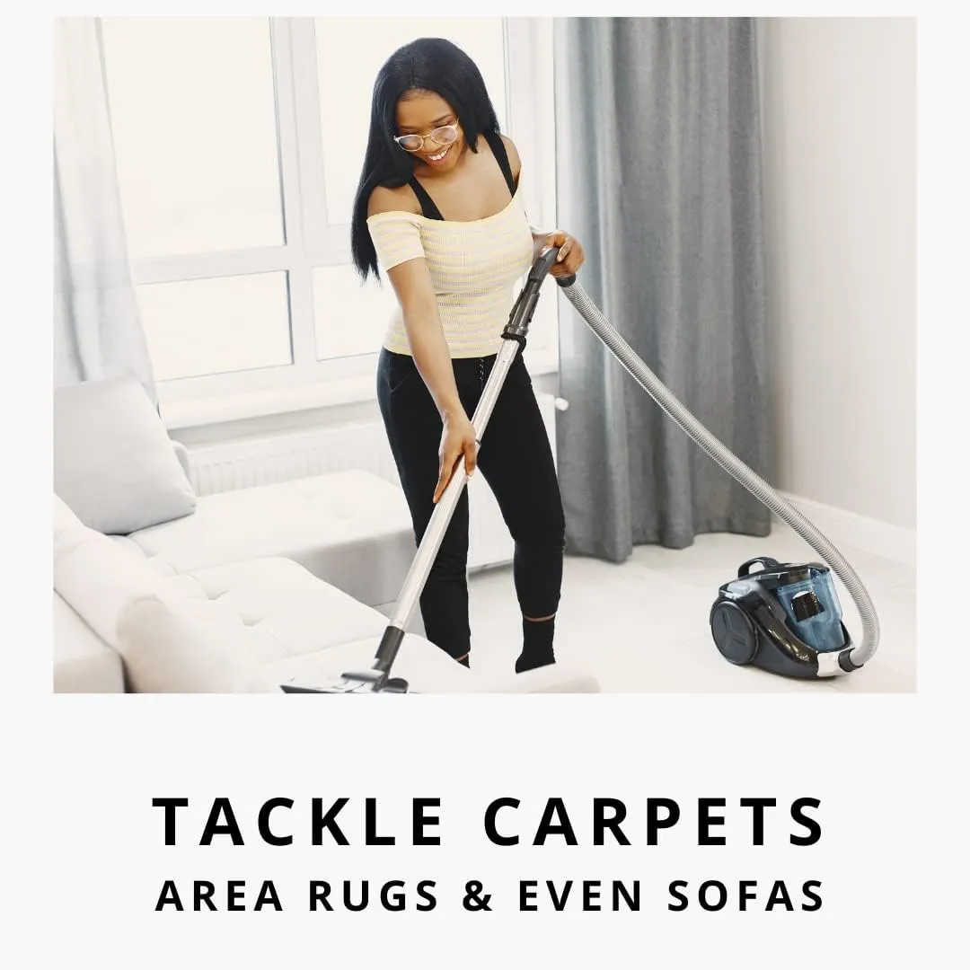 Home "Sea Mist"Cotton Blossom & Linen, Carpet Powder & Upholstery Freshener For Vacuuming With Room Spray, Air/Fabric/Linen Mist Odor Eliminator For Homes With Kids & Pets Bundle