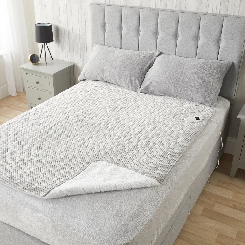 Huggleland Supersoft Waffle Electric Heated Throw - 160cm