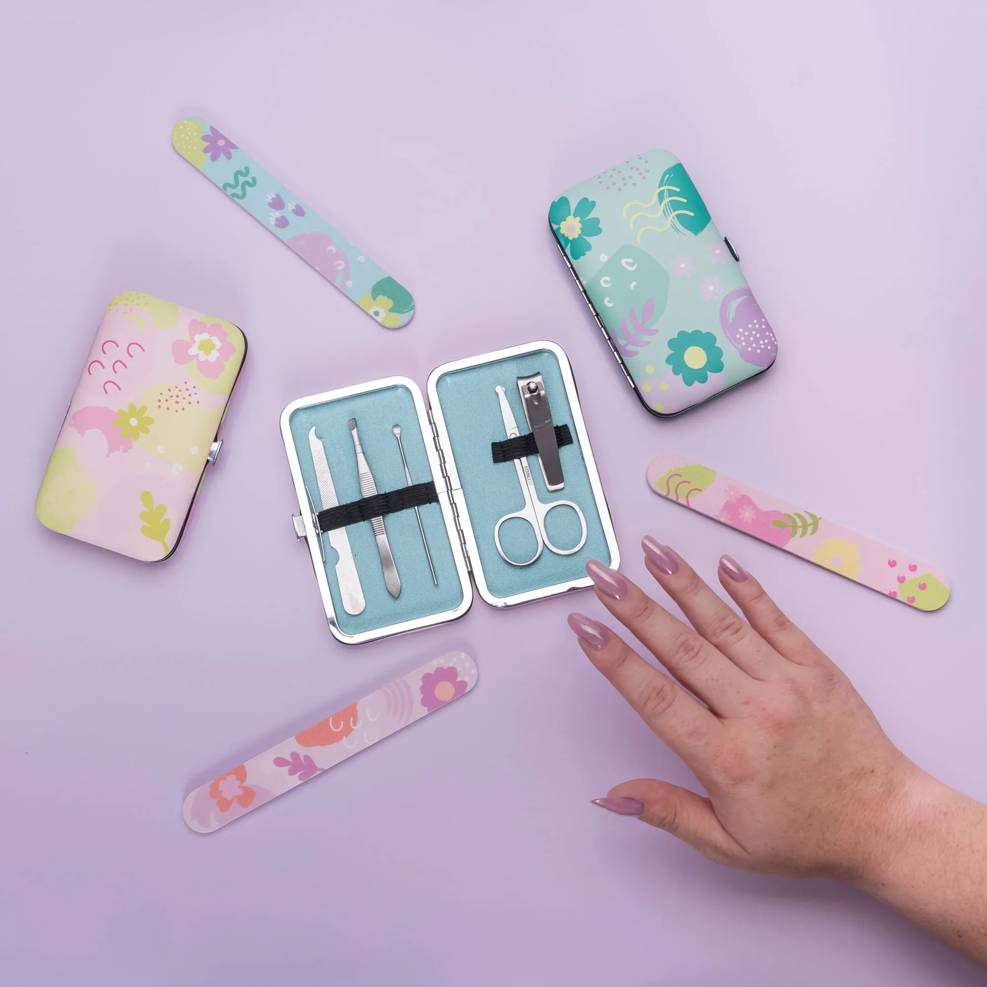 Manicure Set: Luxe Teal