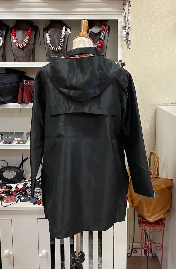 Oopera Raincoat - BLACK Multi J3202RW-1