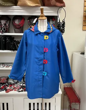 Oopera Raincoat - BLUE Multi J3202RW-5