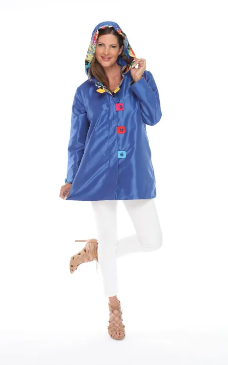 Oopera Raincoat - BLUE Multi J3202RW-5