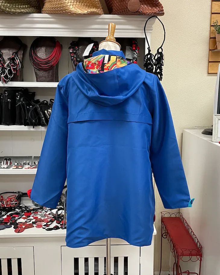 Oopera Raincoat - BLUE Multi J3202RW-5