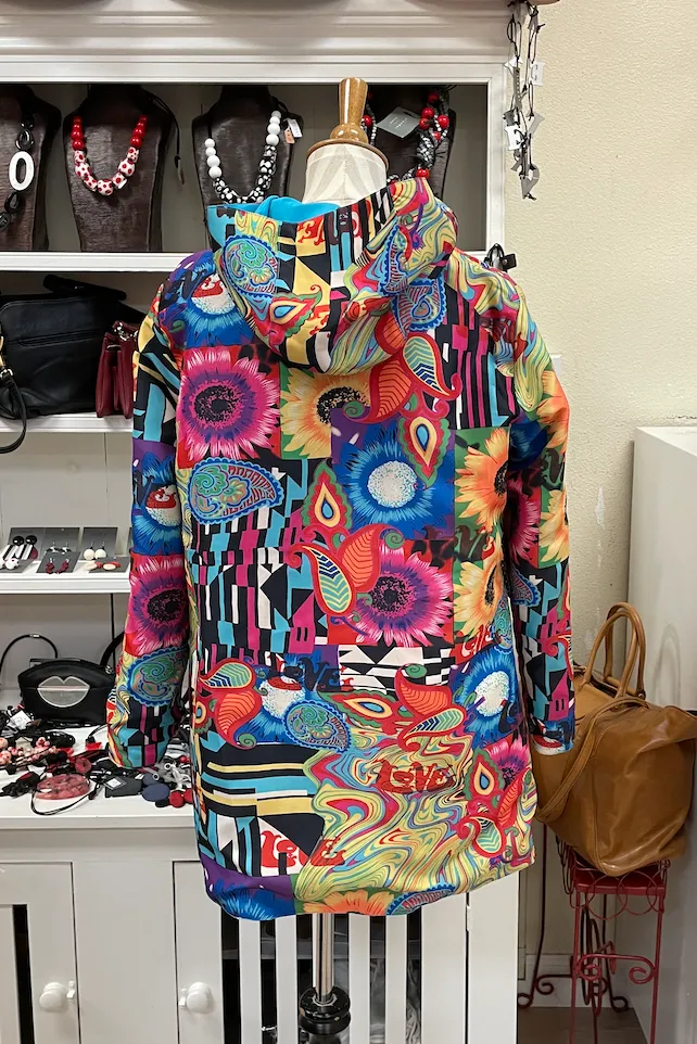 Oopera Raincoat SKY BLUE Multi - J3202RW-8