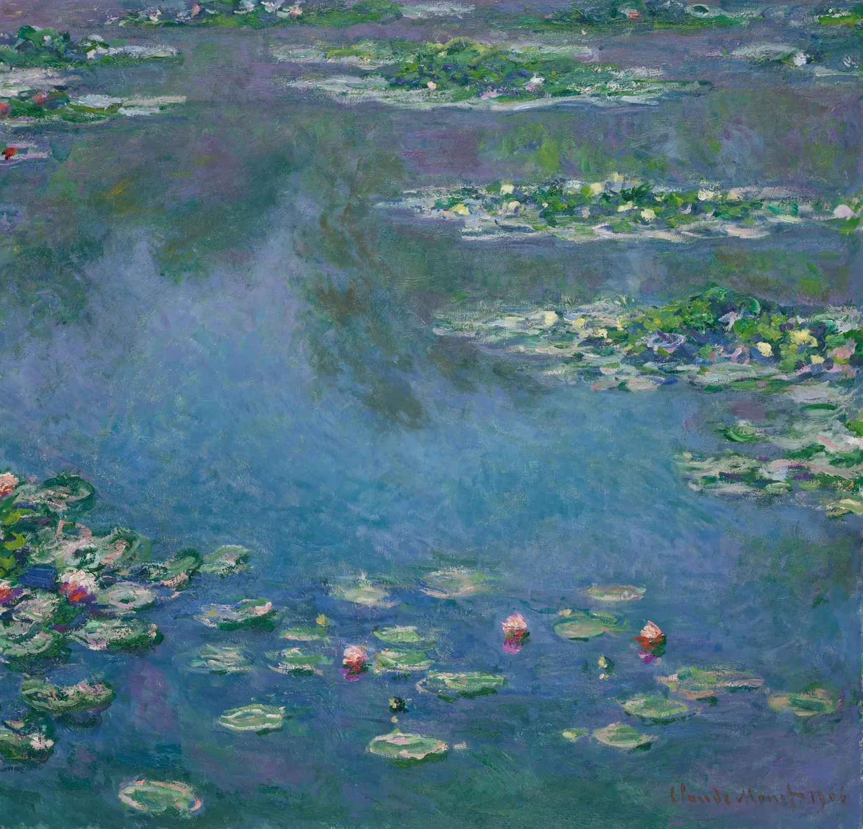 Oopera Raincoat - WATER LILIES BY CLAUDE MONET 1906- J2239RW-6