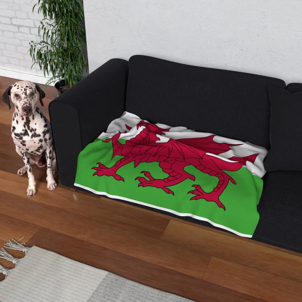 Pet Blanket Throw - Wales