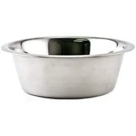 Pet Dish, Stainless Steel,  3-Qt.