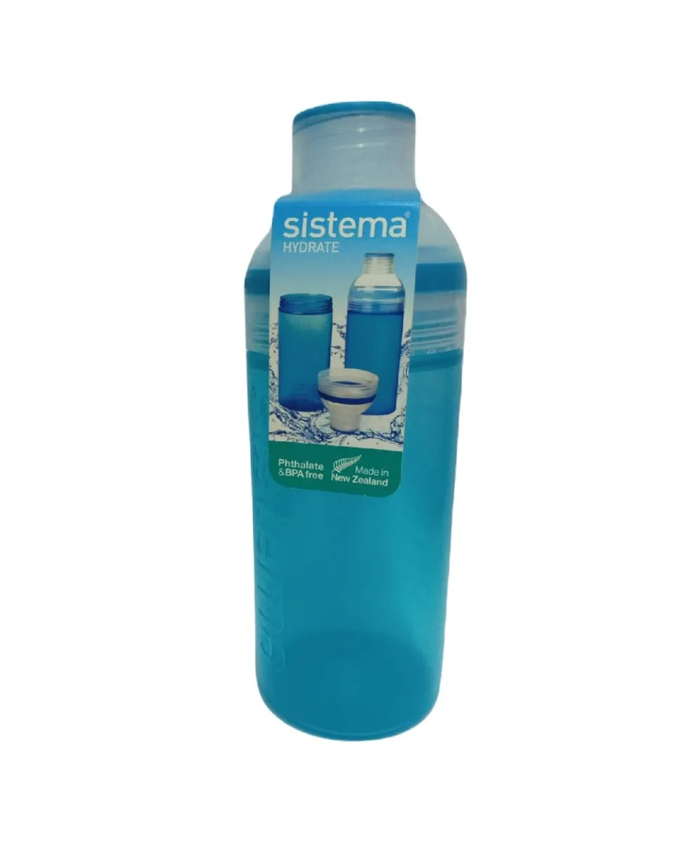Sistema 580ML Trio Bottle Sky Blue