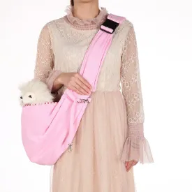 Toby's Pink Easy Pet Carrier Sling Bag for Small Dogs