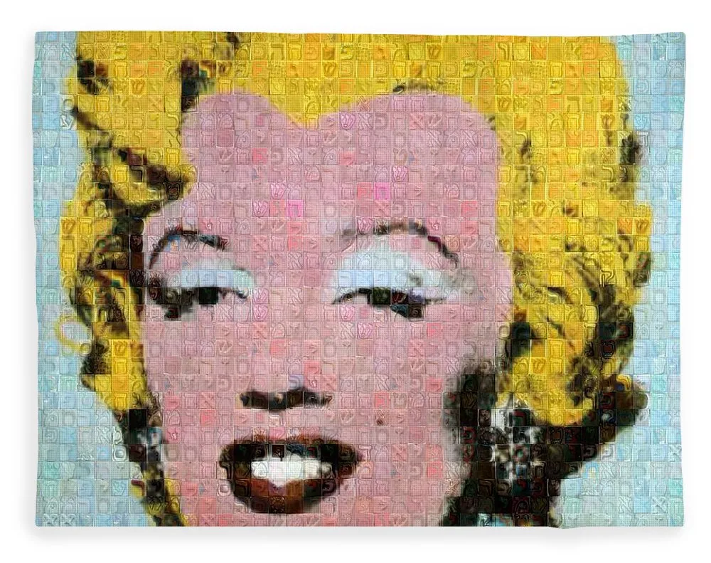 Tribute to Andy Warhol - 1 - Blanket