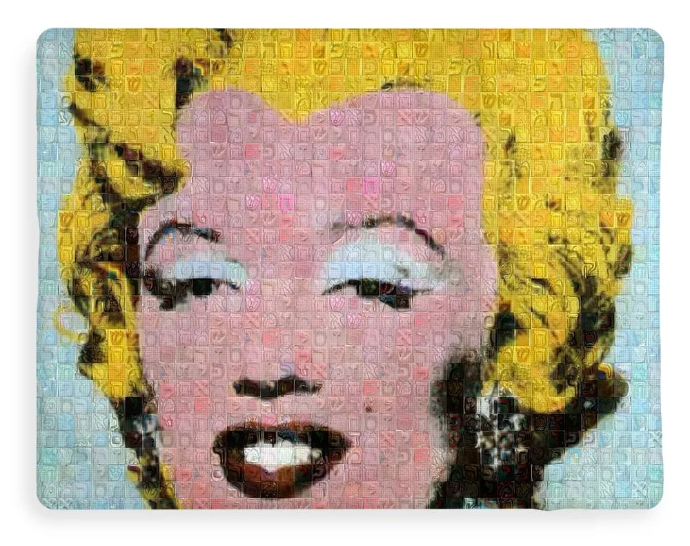 Tribute to Andy Warhol - 1 - Blanket