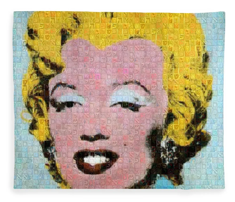Tribute to Andy Warhol - 1 - Blanket