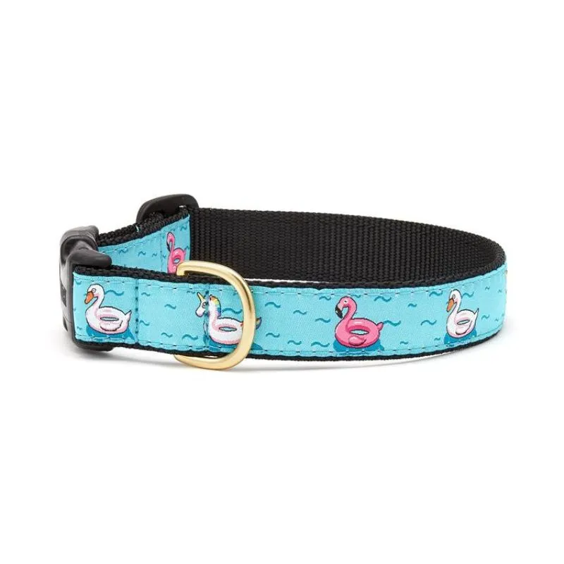 Up Country Floaties Dog Collar & Leash Matching Set
